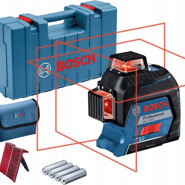 Laser krzyżowy Bosch GLL 3-80 30 m