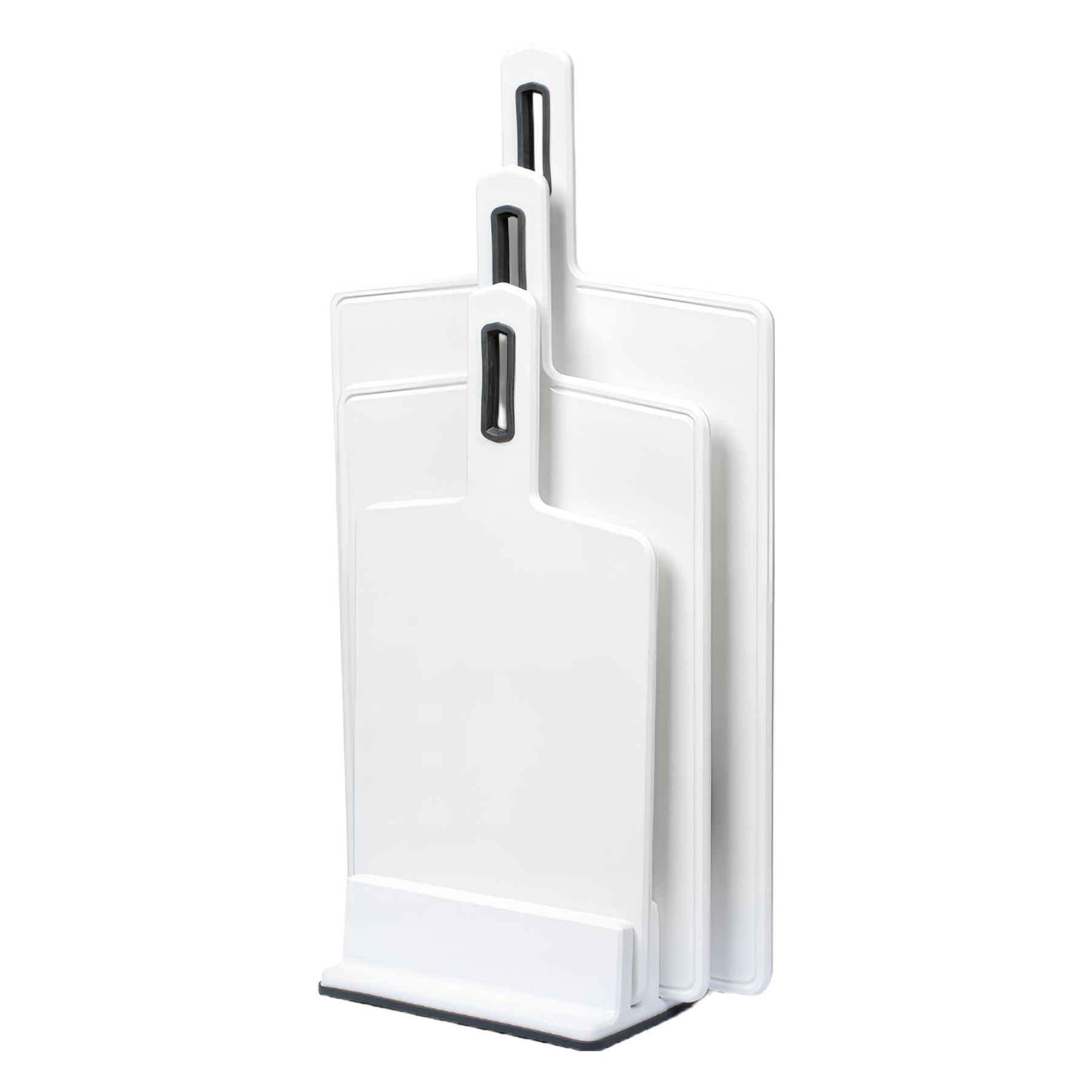 ZESTAW 3 DESEK NA STOJAKU BIAŁE DESKI DO KROJENIA