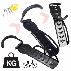 SOLIDNY WIESZAK ŚCIENNY | ROWER HULAJNOGA | WIESZAKI ŚCIANĘ HAK DO 20KG