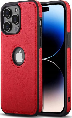 ETIU IPHONE 15 PRO | SKÓRA | PLECKI OBUDOWA SKÓRZANA | POKROWIEC SKÓRZANY