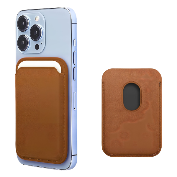 PORTFEL SKÓRZANY MAGSAFE DO APPLE IPHONE 15 14 13 12 PRO MAX PLUS MINI