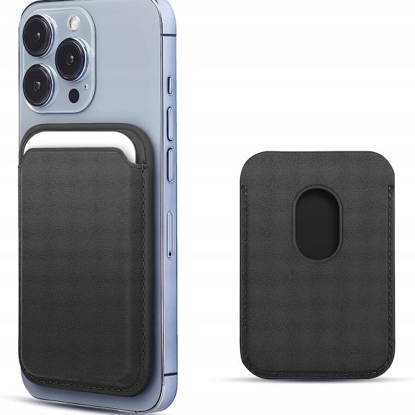 PORTFEL SKÓRZANY MAGSAFE DO APPLE IPHONE 15 14 13 12 PRO MAX PLUS MINI