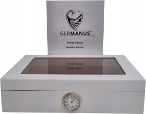 ERMANUS | Humidor Mensalla | Biały na Ok. 30 Cygara