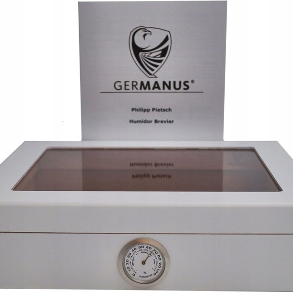 ERMANUS | Humidor Mensalla | Biały na Ok. 30 Cygara