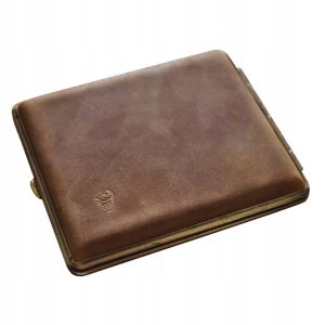 GERMANUS | Papierośnica skóra 100 mm | Made in Germany