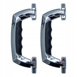 UCHWYT DO WALIZKI|UCHWYT DO NOSZENIA |TWORZYWA SZTUCZNEGO | 2 SZTUKI |CHROM