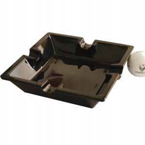 GERMANUS |Popielniczka do Cygar "Regulus" | Czarna