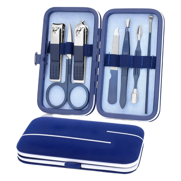 Zestaw do manicure 7 w 1, stal nierdzewna, obcinacz, narzędzie do pedicure