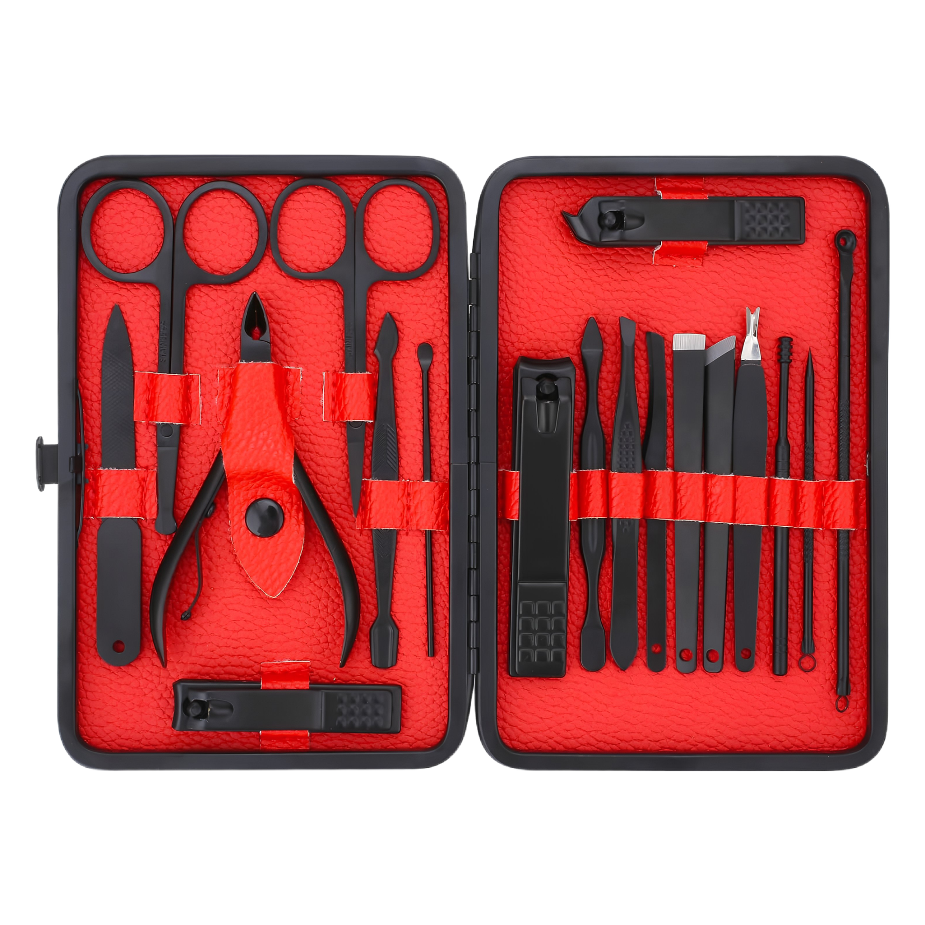 Zestaw do manicure i pedicure stal nierdzewna obcinacz do paznokci nożyczki