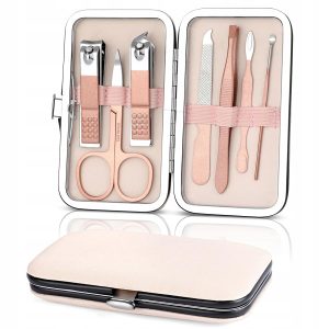Kompaktowy Zestaw do Pielęgnacji Paznokci i Stóp 7 narzędzi