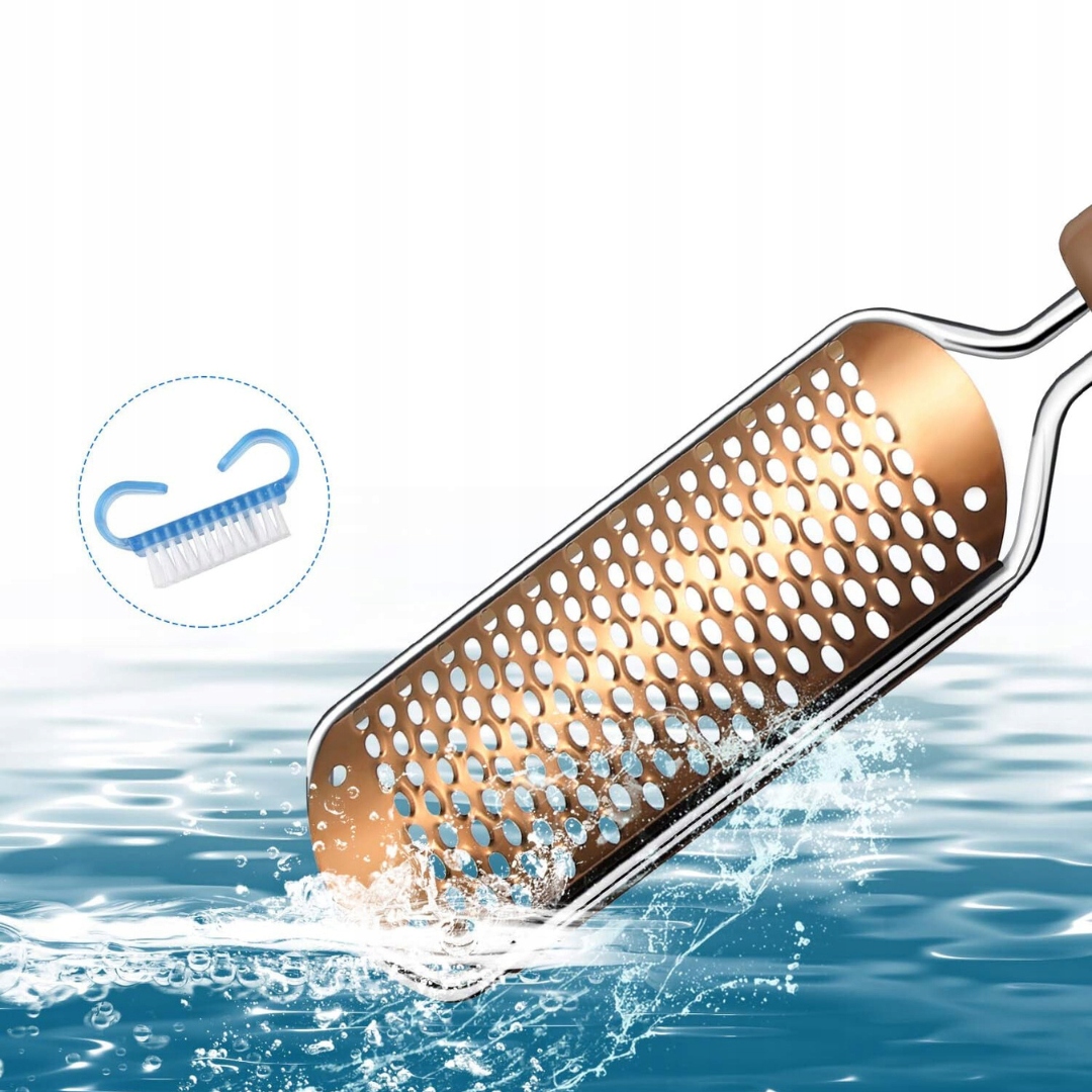 PROFESJONALNY PILNIK DO STÓP|USUWANIE ZROGOWACIAŁEJ SKÓRY| STAL NIERDZEWNA - obrazek 6