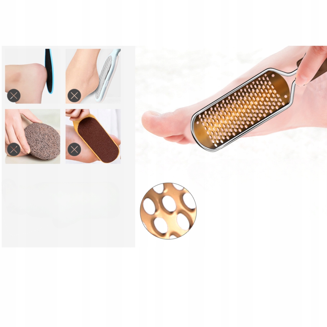 PROFESJONALNY PILNIK DO STÓP|USUWANIE ZROGOWACIAŁEJ SKÓRY| STAL NIERDZEWNA - obrazek 9