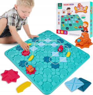 Gra Labirynt STEM Puzzle Biznesowa Ciężarówka Prezent 4-8 lat