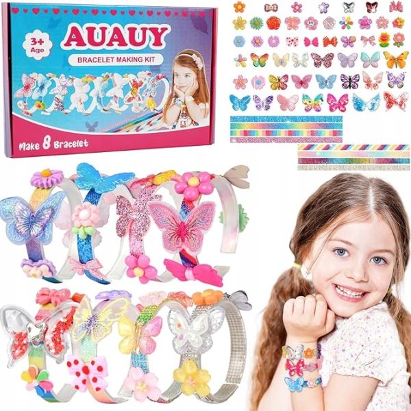 Zestaw do Tworzenia Bransoletek Przyjaźni Modne Rzemiosło DIY dla Dziewcząt