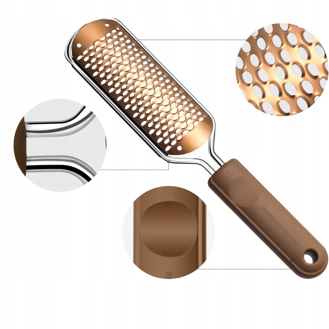 PROFESJONALNY PILNIK DO STÓP|USUWANIE ZROGOWACIAŁEJ SKÓRY| STAL NIERDZEWNA - obrazek 4