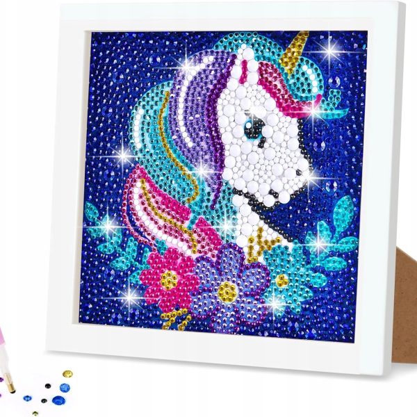 Zestaw do Malowania Diamentami 5D Anime - Kreatywne Rękodzieło Dla Dzieci