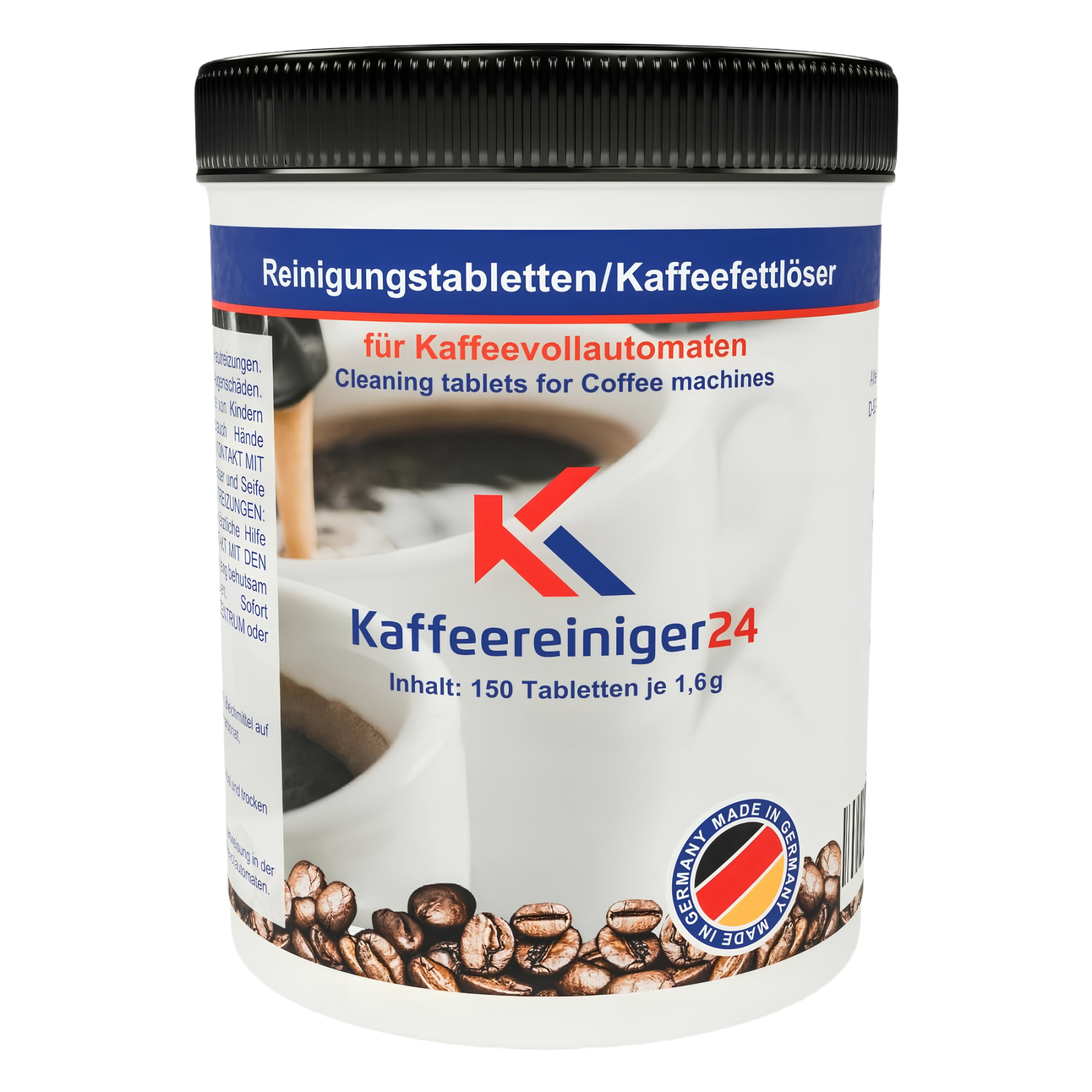 150 tabletki czyszczące 1,6 g kompatybilne z Sage, Philips, Seaco, WMF