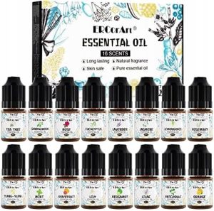 Zestaw 16 Olejków Eterycznych 6 ml - Do Dyfuzora, Świec, Wnętrz