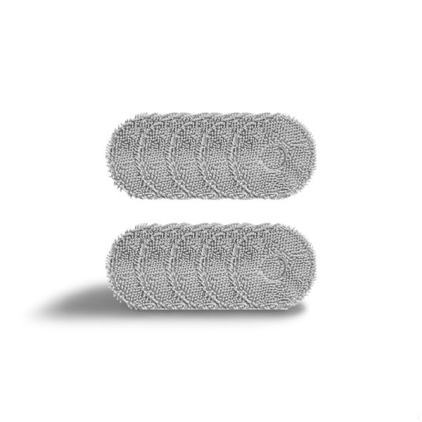 SOBEAU 10 chusteczek mopujących do Dreame/Xiaomi/Deebot szare