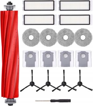 Zestaw Akcesoriów do Roborock Q Revo - Szczotki, Filtry, Worki, Ścierki