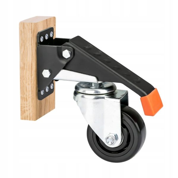 KÓŁKA DO DUŻYCH OBCIĄŻEŃ | OPUSZCZANE | DO STOŁU WARSZTATOWEGO | 4 SZTUKI