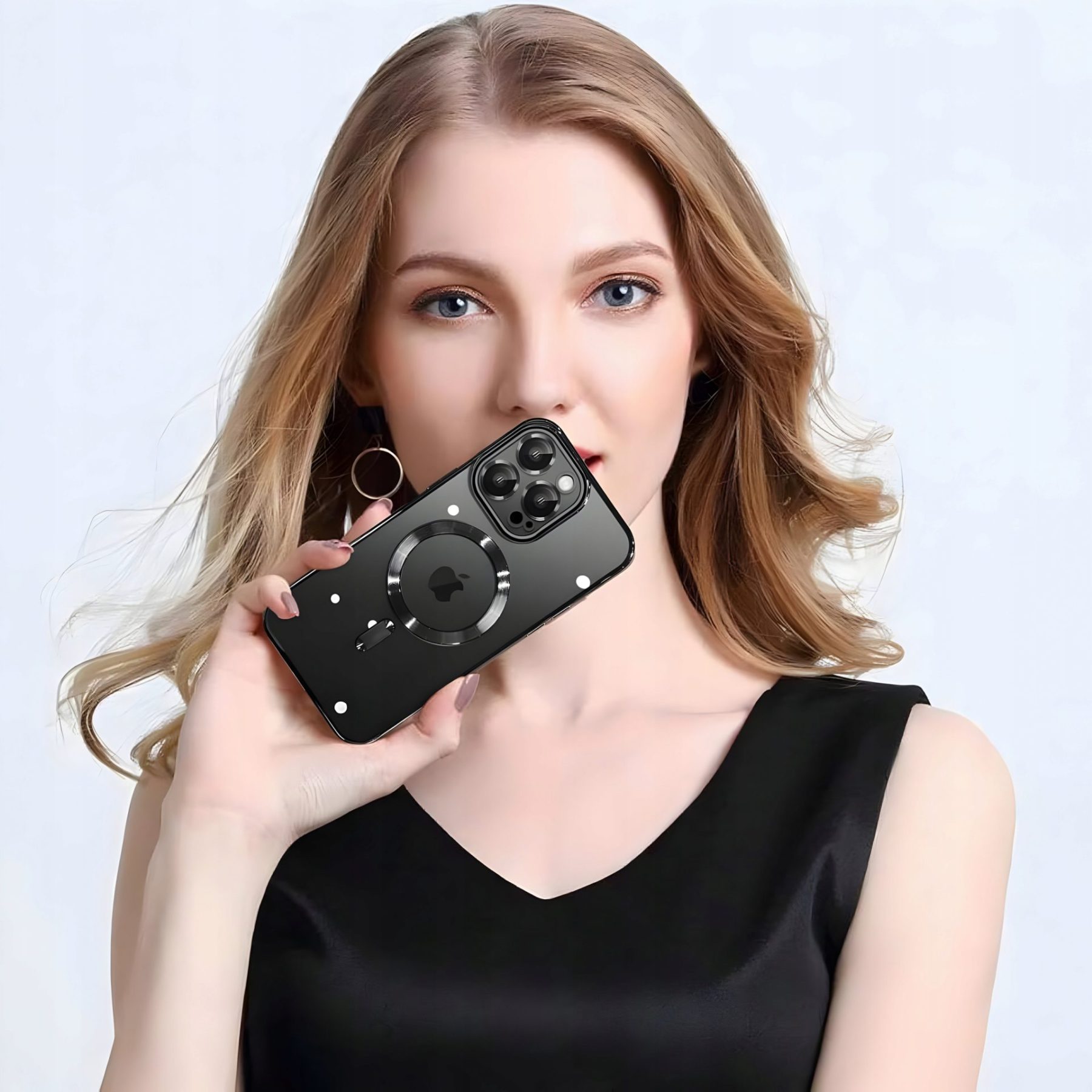 ETUI APPLE IPHONE 15 PRO CASE MAGSAFE OBUDOWA PLECKI COVER POKROWIEC FUTERA - obrazek 8