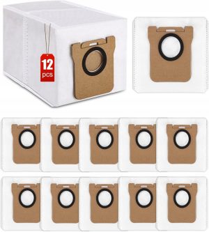 12 worków do Dreame L10s/L10/L20 Ultra 2,5L Zamiennik, Filtracja