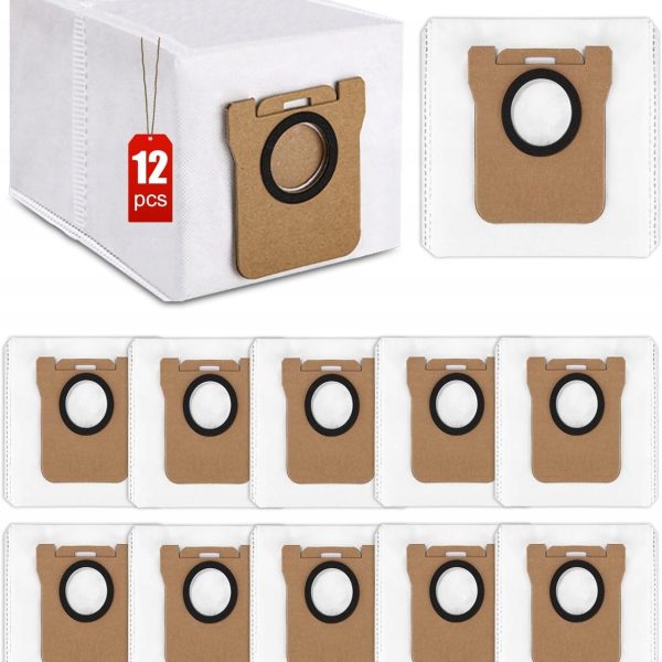 12 worków do Dreame L10s/L10/L20 Ultra 2,5L Zamiennik, Filtracja