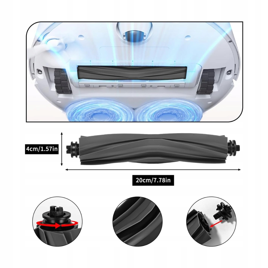 Zestaw Akcesoriów Dreame L10s Ultra: filtry, Mopy, Szczotki, Części - obrazek 8