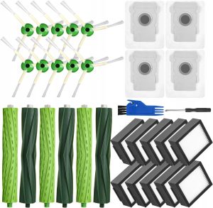 Zestaw oryginalnych części do iRobot Roomba i7, j7 i3, i4, E5, E6 akcesoria