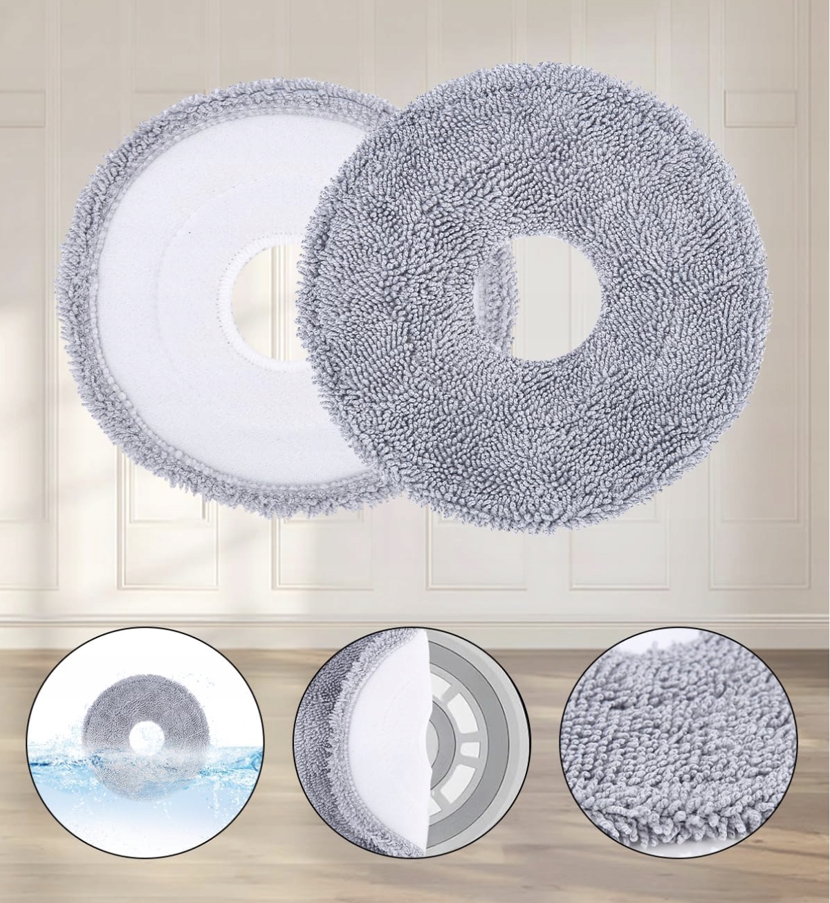 Zestaw Akcesoriów Dreame L10s Ultra: filtry, Mopy, Szczotki, Części - obrazek 5