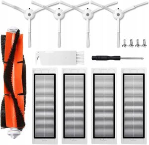 Akcesoria do Xiaomi Roborock S5 S6 S5 Max Szczotki, Filtry, Zestaw 11w1