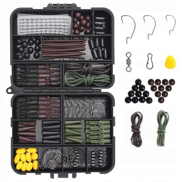 272 HAKÓW WĘDKARSKICH, AKCESORIA WĘDKARSKIE, ZESTAW WĘDKARSKI Z HACZYKAMI