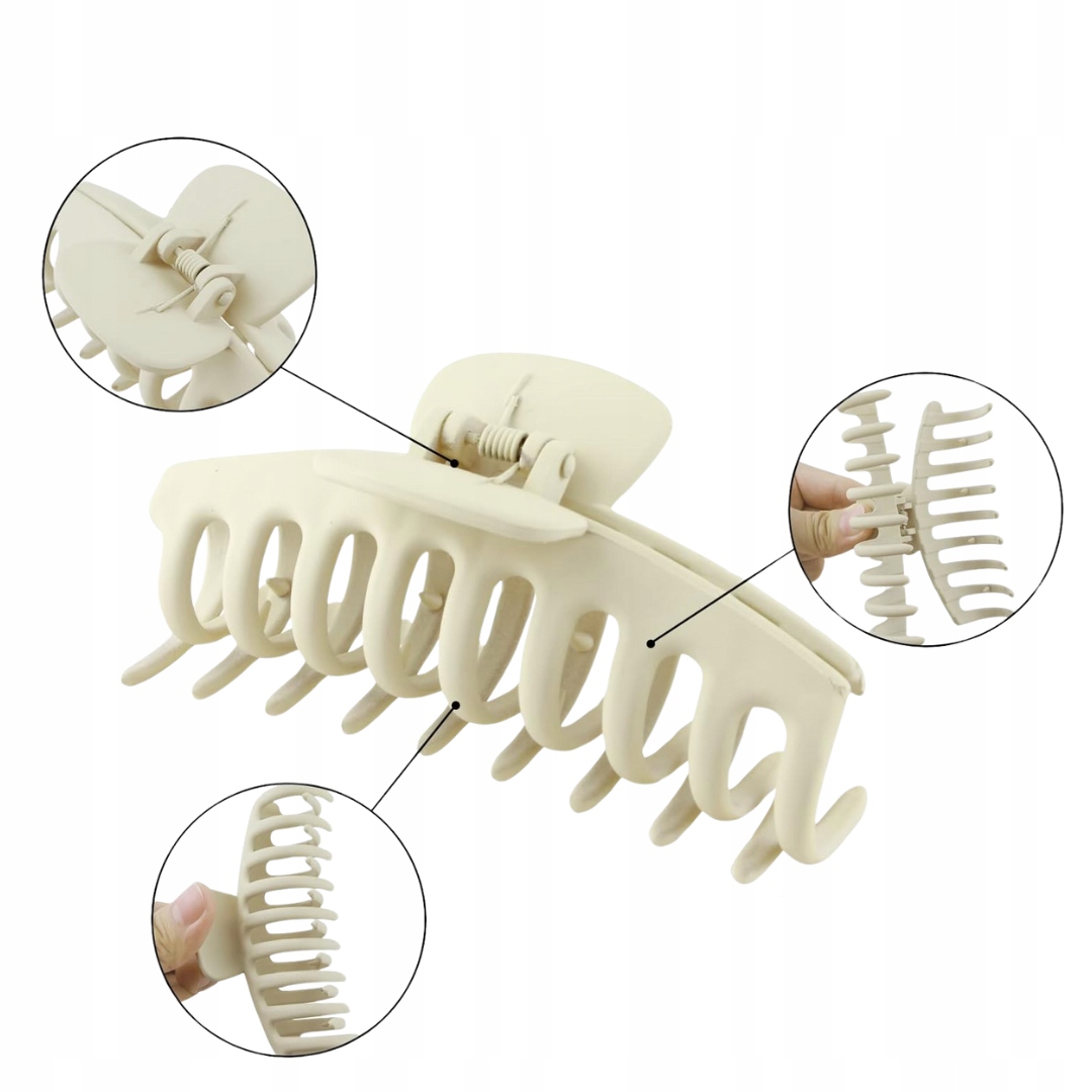 SPINKI DO GRUBYCH WŁOSÓW | ANTYPOŚLIZGOWE ZACISKI| DLA KOBIET| 8SZT - obrazek 4