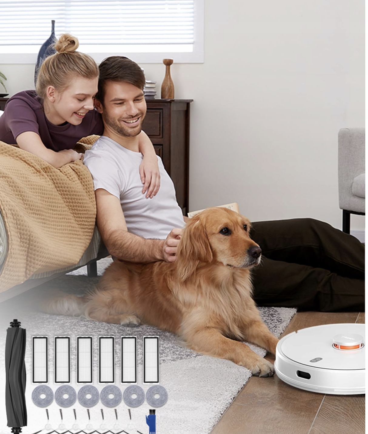 Zestaw Akcesoriów Dreame L10s Ultra: filtry, Mopy, Szczotki, Części - obrazek 6