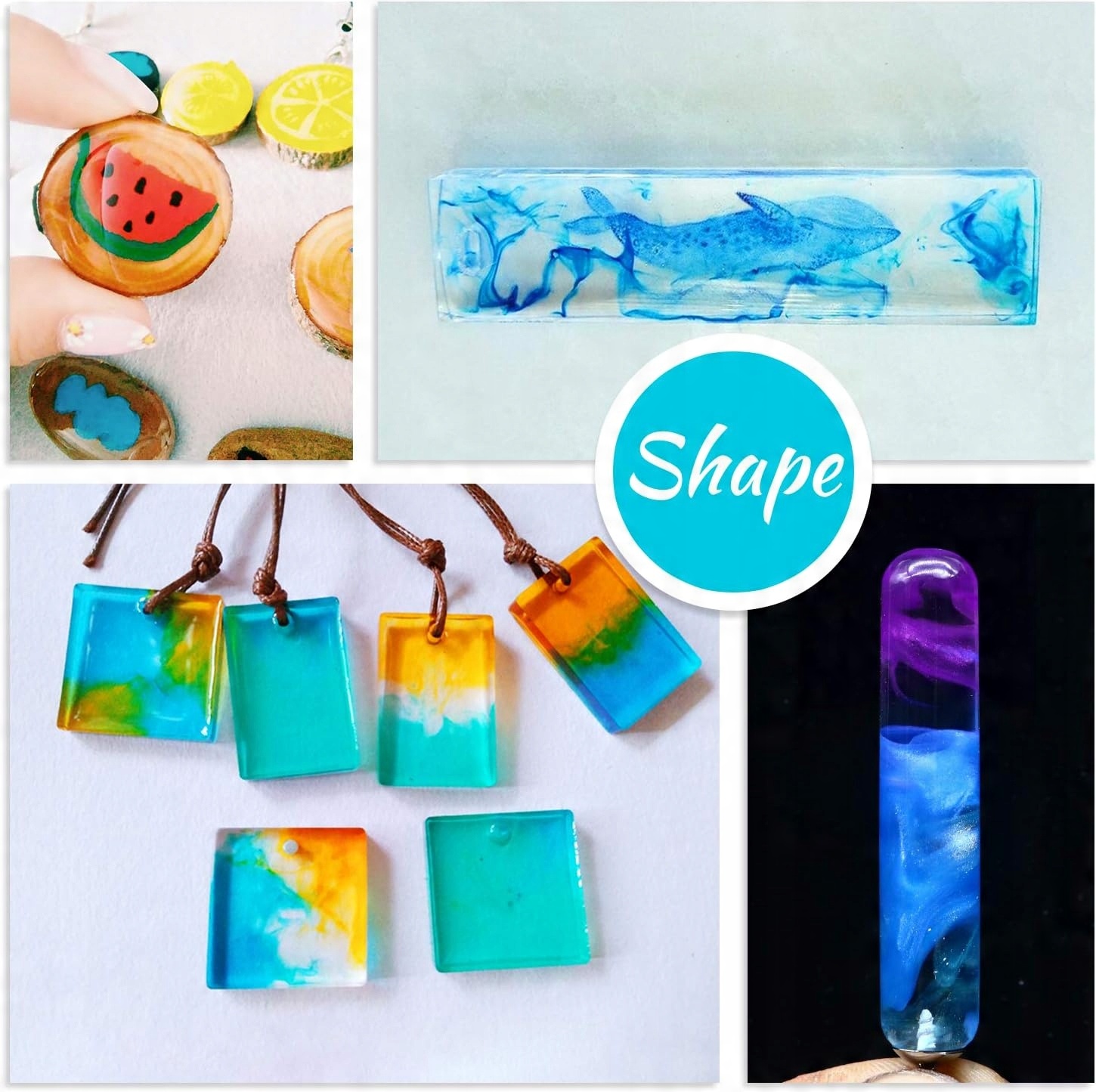 24 szt. BARWNIK DO ŻYWICY EPOKSYDOWEJ | BARWNIKI DO ŻYWIC UV | 24 x 10ml - obrazek 10