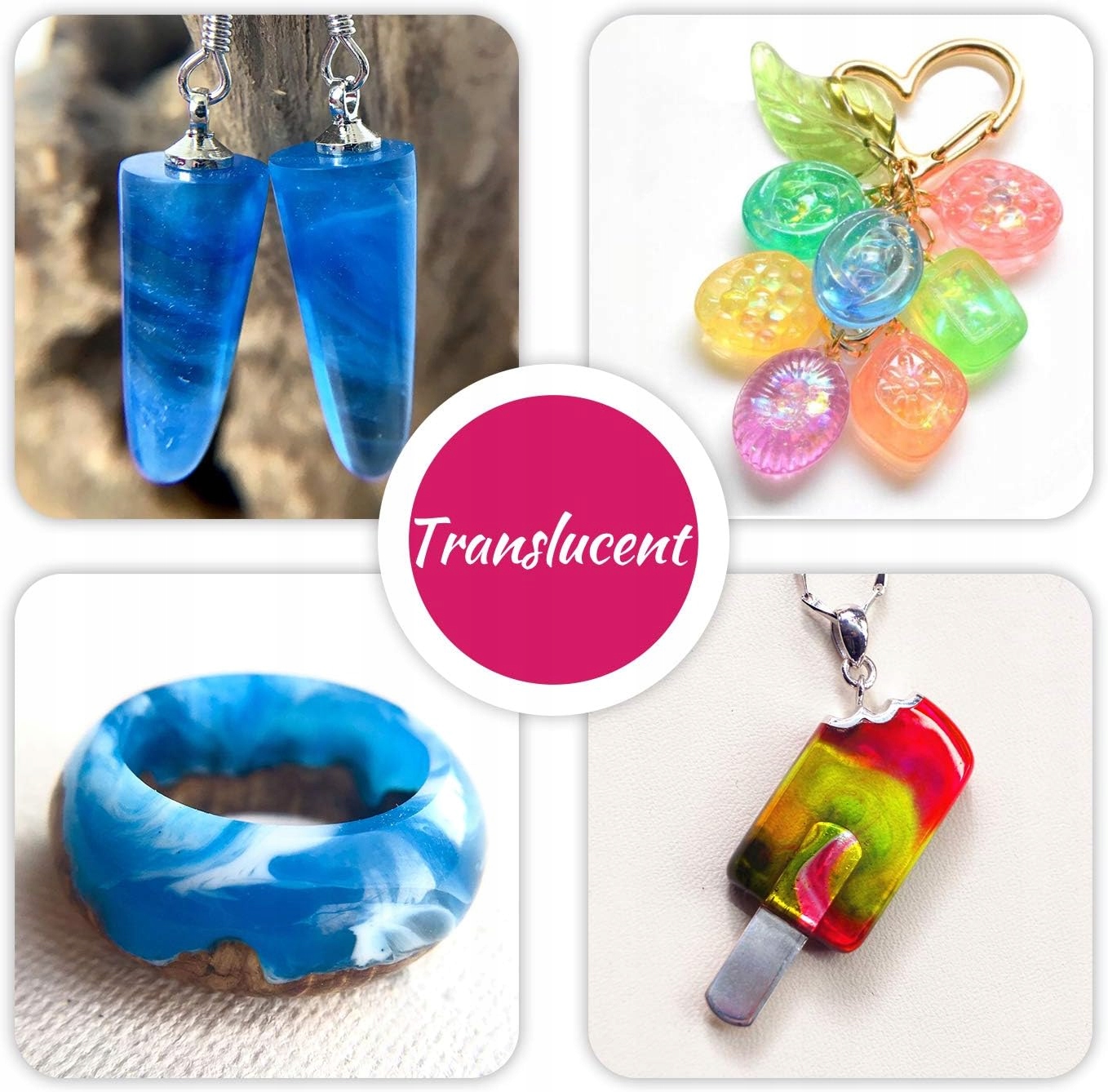 24 szt. BARWNIK DO ŻYWICY EPOKSYDOWEJ | BARWNIKI DO ŻYWIC UV | 24 x 10ml - obrazek 5