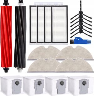 Akcesoria do Roborock Q8 Max+/Q8 Max/Q5 Szczotki, filtry, ściereczki, worki