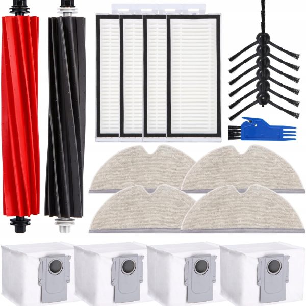 Akcesoria do Roborock Q8 Max+/Q8 Max/Q5 Szczotki, filtry, ściereczki, worki