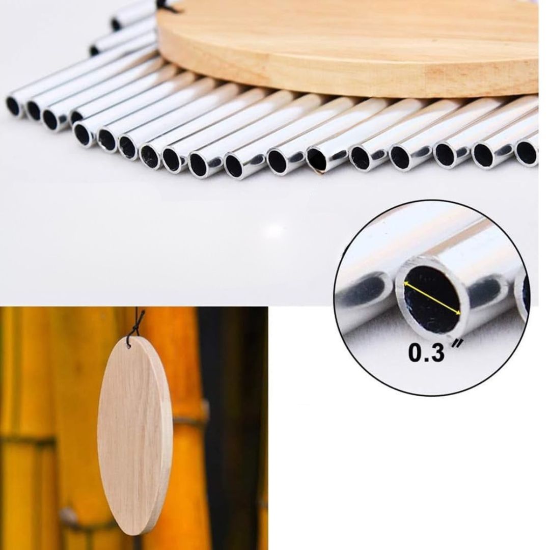 Dzwonki Wietrzne 22 Rury ze Stopu Aluminium - Do Ogrodu i Wnętrz - obrazek 10