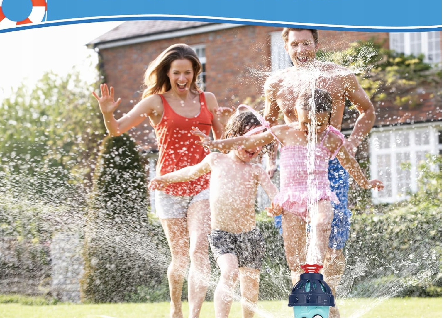 Zraszacz ogrodowy dla dzieci Hydrant spyskiwacz fontanna dla dzieci - obrazek 4