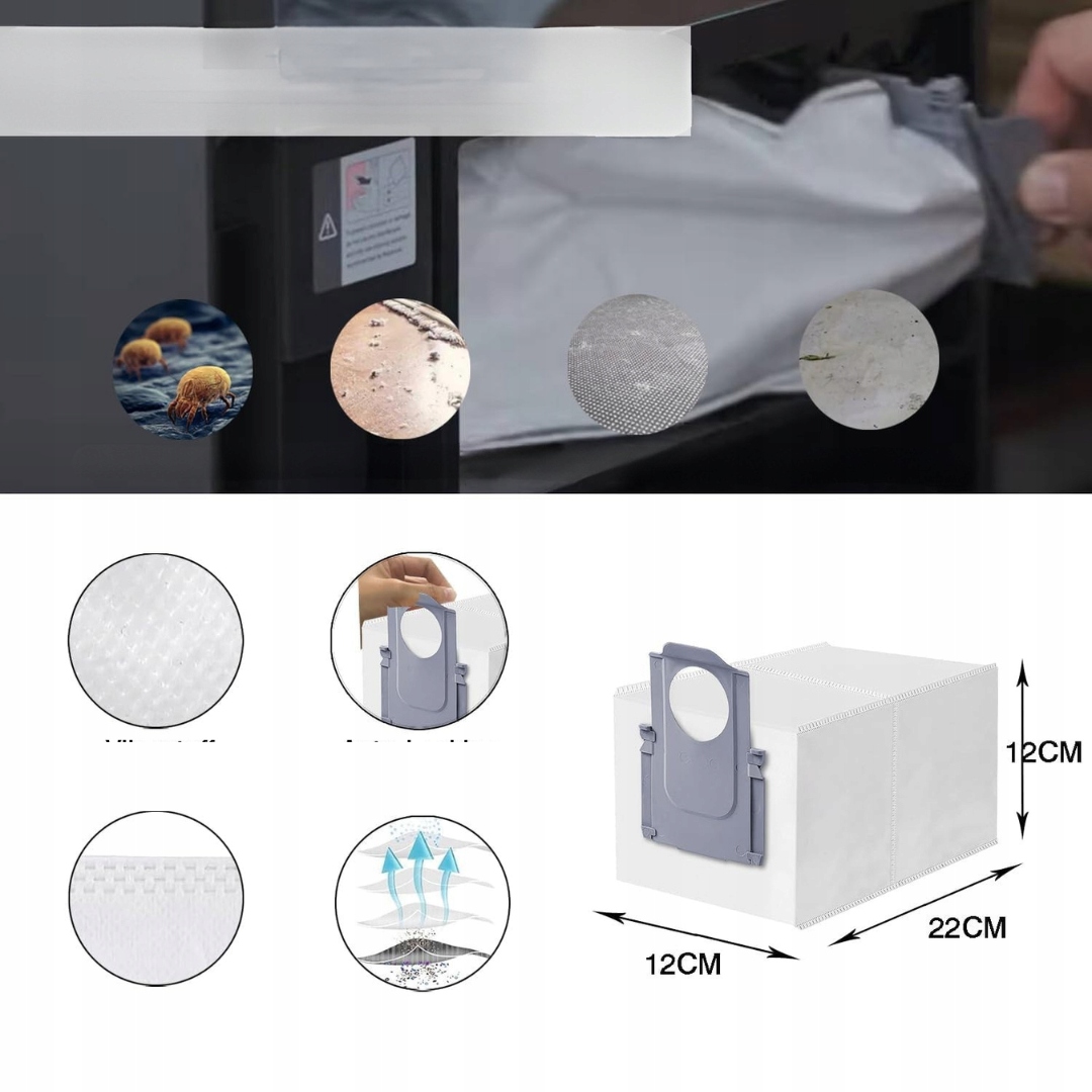 Akcesoria do Roborock Saros szczotki, filtry, worki, mopy, części zamienne - obrazek 6