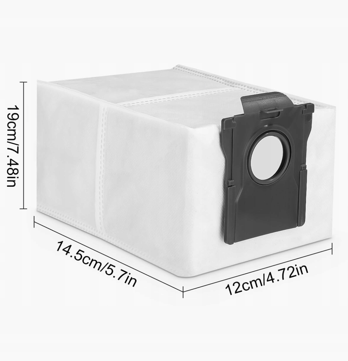 Zapasowe worki do odkurzacza Dreame X40/L10s/X30/S30/S10 12 sztuk - obrazek 2