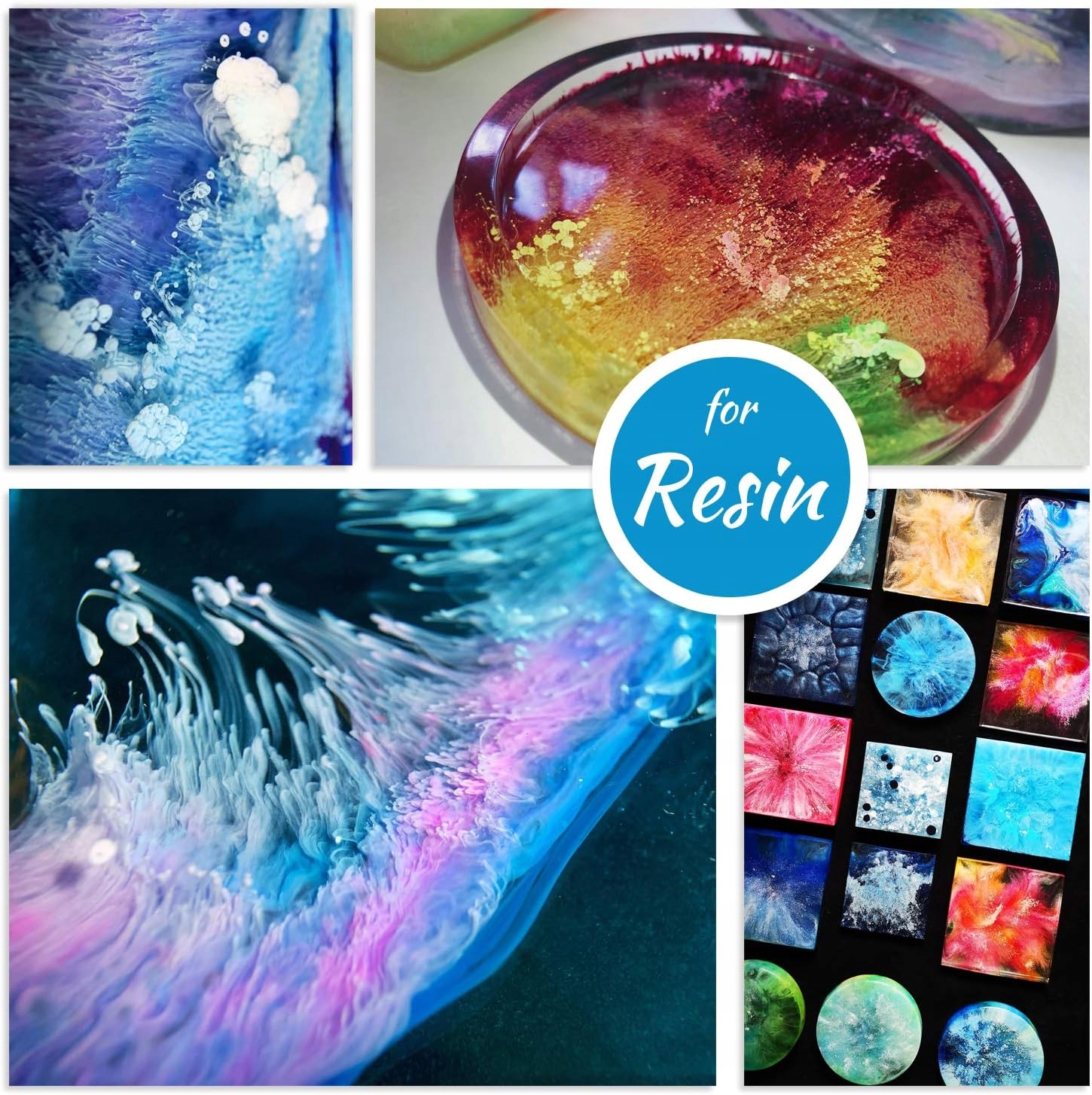 Zestaw Białego Tuszu Alkoholowego 120 ml - 2 Typy do Żywicy i Malarstwa - obrazek 2