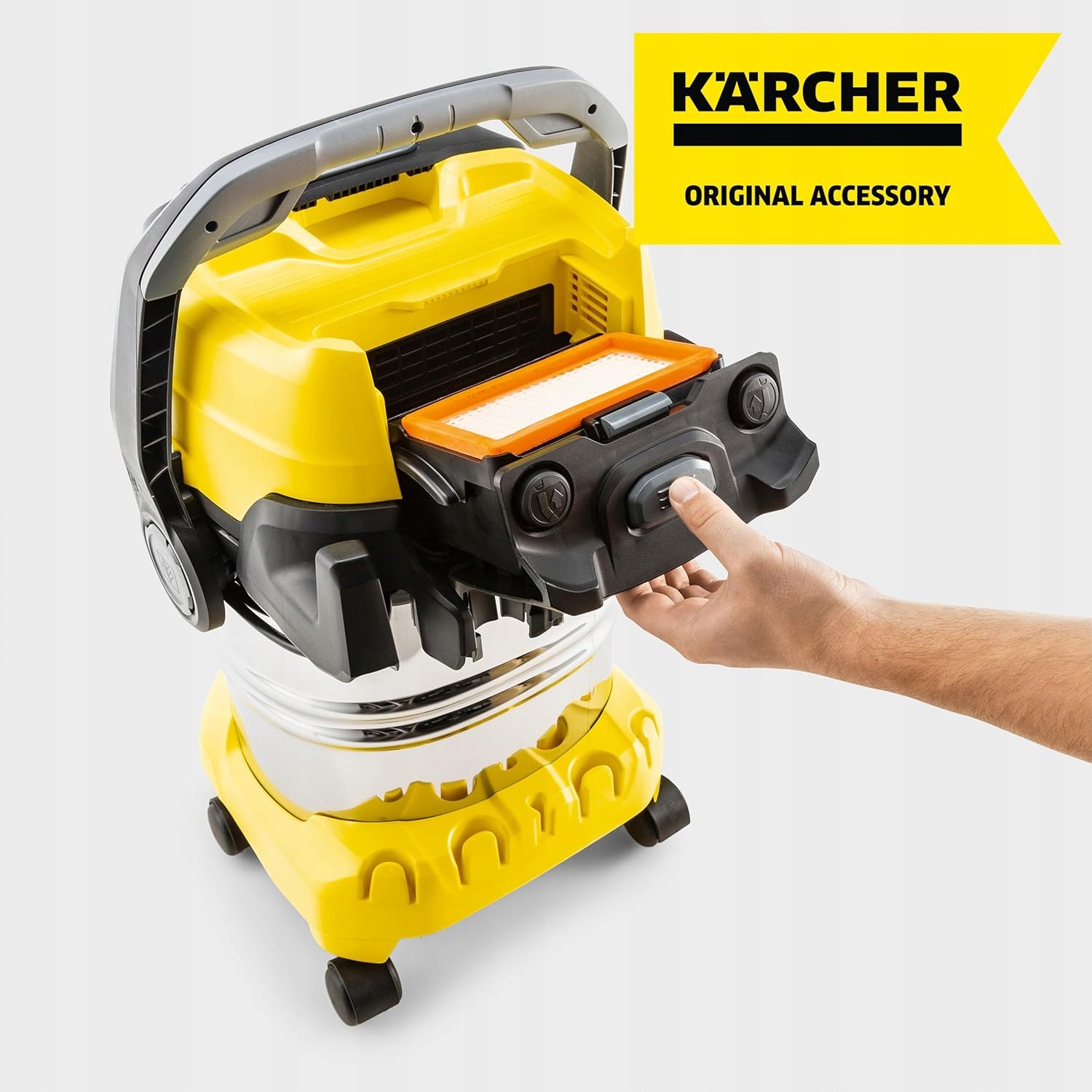 Płaski filtr falisty do odkurzaczy MV 4 do MV 6 serii WD 4 do WD 6 Kärcher - obrazek 6