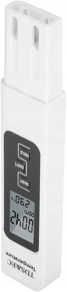 Tester jakości wody 3w1: TDS, przewodność, temperatura do domu i przemysłu - obrazek 2