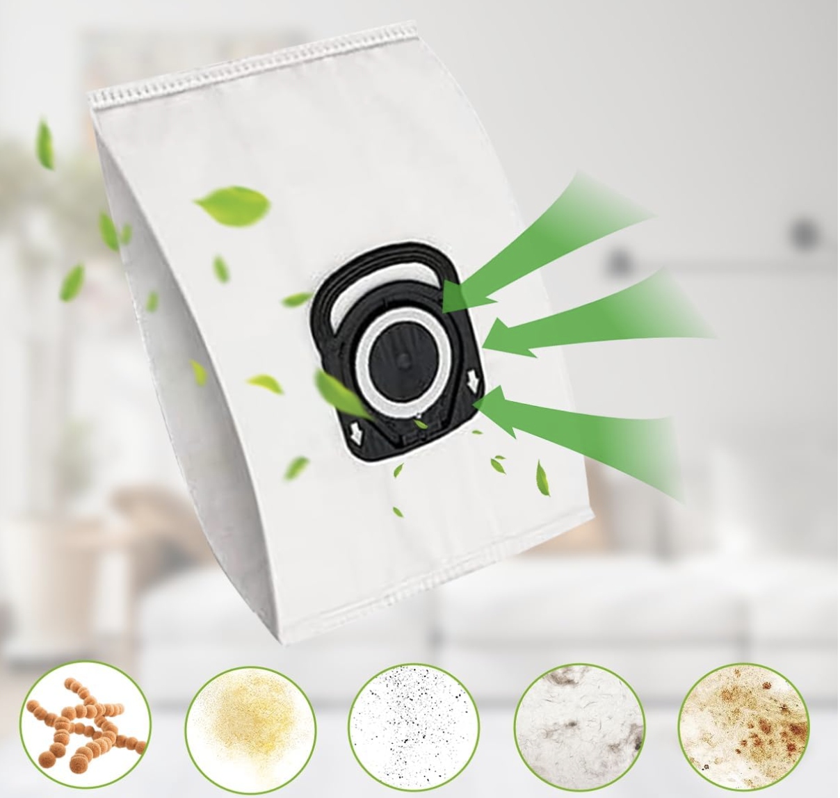 12 Worków Do Odkurzaczy Rowenta Hygiene+ ZR200520 ZR200720 RO64 - obrazek 5