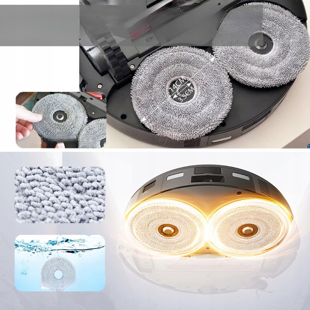 Akcesoria do Roborock Saros szczotki, filtry, worki, mopy, części zamienne - obrazek 4