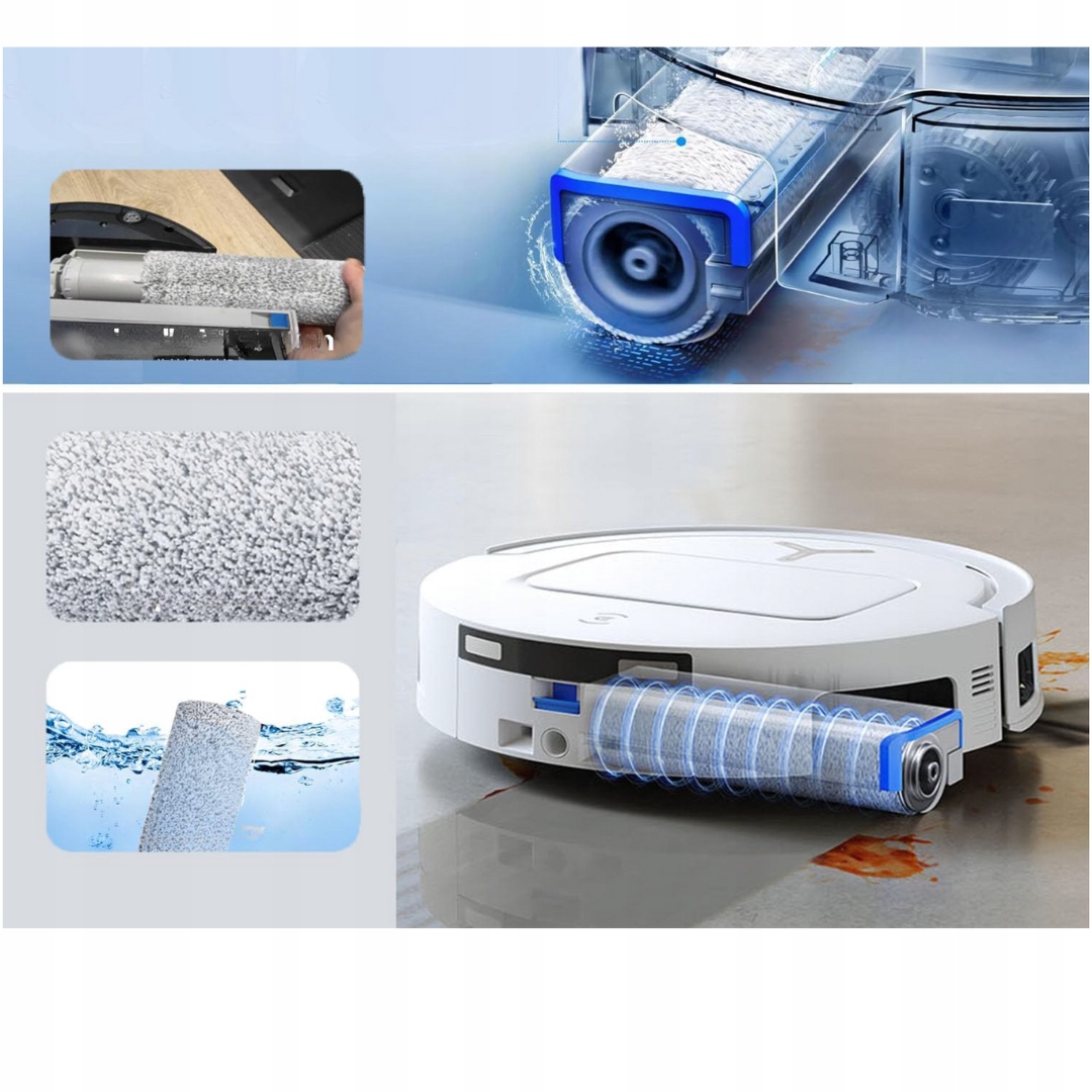 Zestaw akcesoriów do Ecovacs Deebot T80Omni szczotki worki filtry mop 15szt - obrazek 2