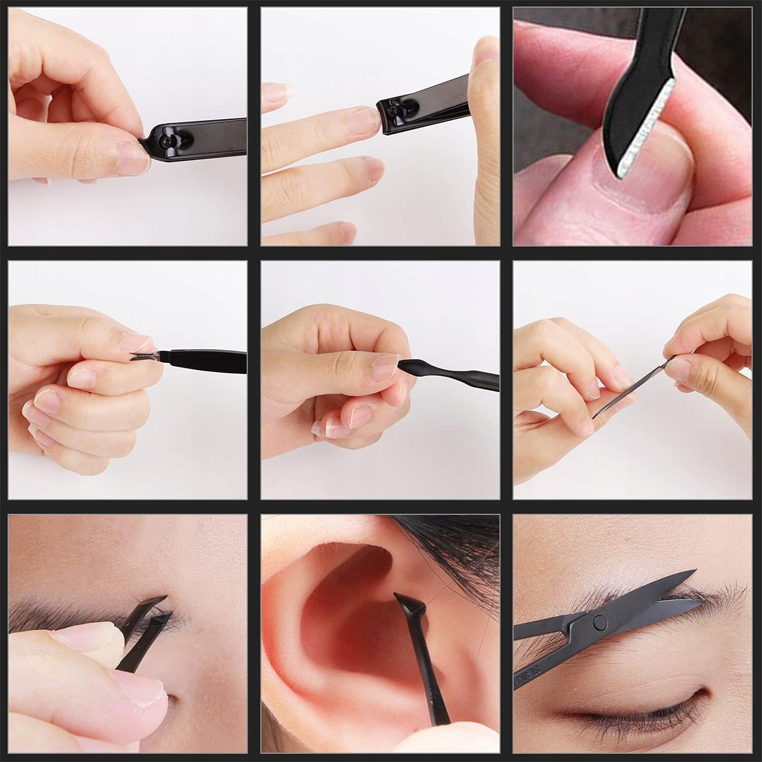 PROFESJONALNY ZESTAW PEDICURE |MANICURE|18 NARZĘDZI DO PIELĘGNACJI PAZNOKCI - obrazek 7